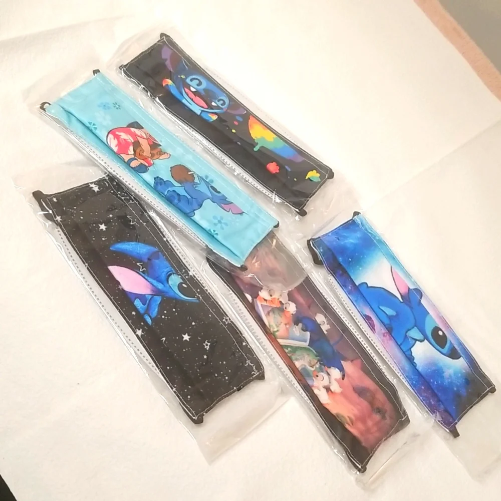 5 Kids Cloth Masks with Filter
